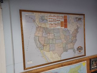 Mapa EagleRider rutas USA moto