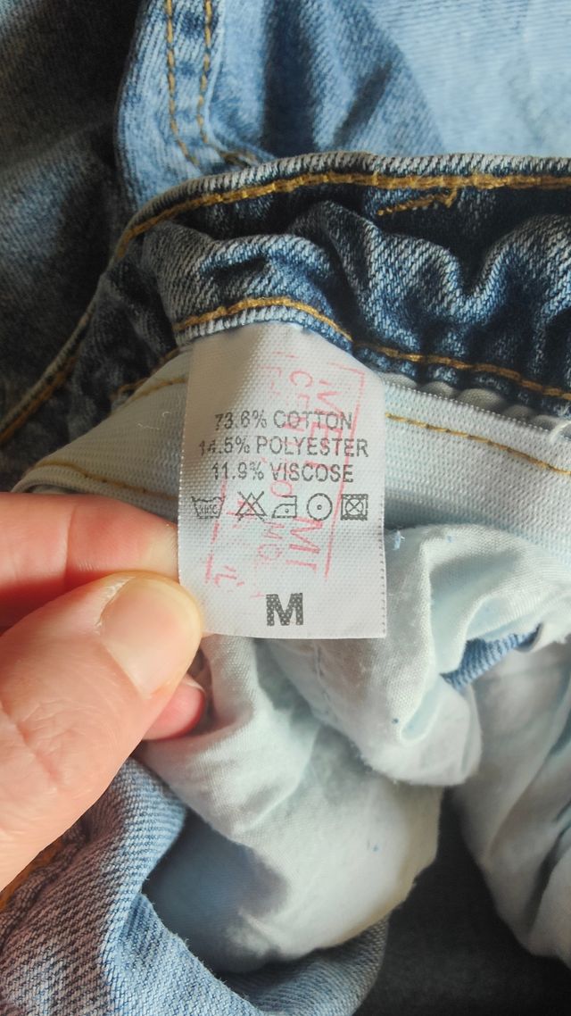 Jeans corti donna no brand tg M