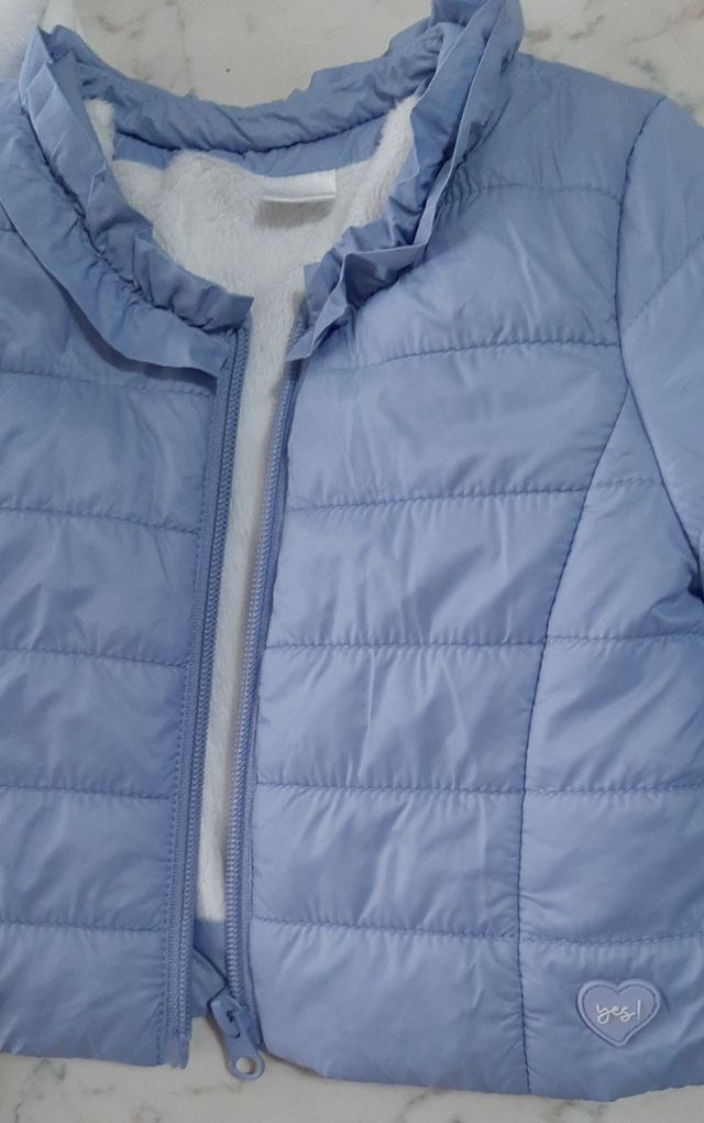 Giubbotto bimba invernale - Azzurro.