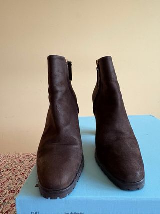 Botines Massimo Dutti Marrón