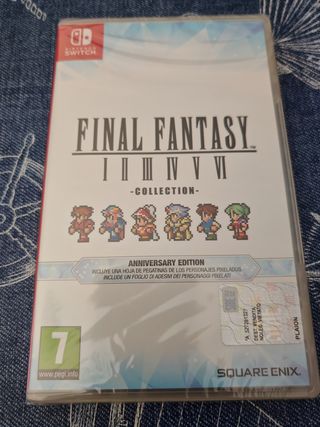 Final Fantasy I-VI Switch - Edición Aniversario