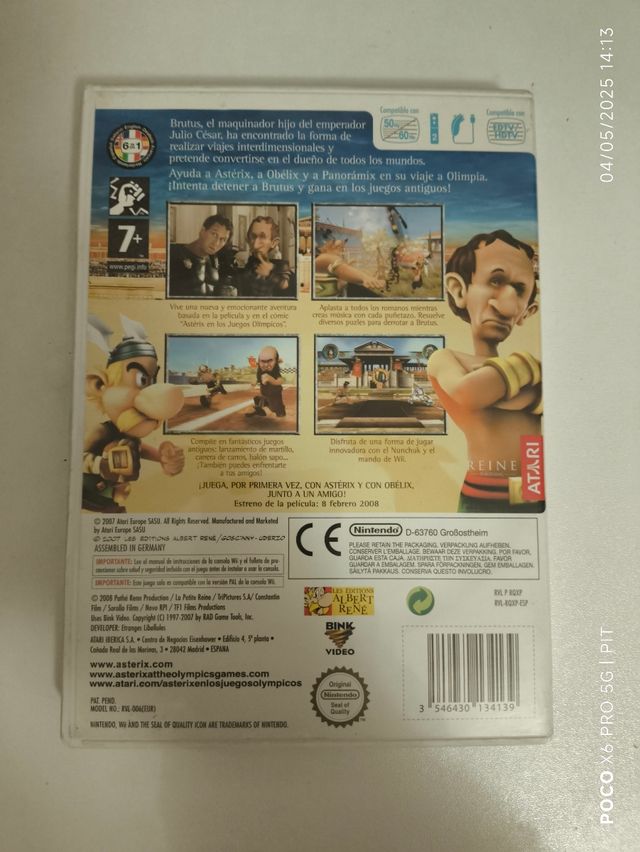 Astérix Juegos Olímpicos Wii