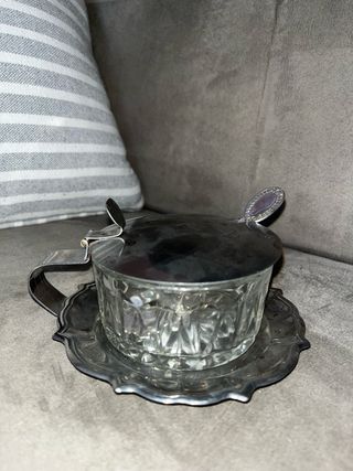 Formaggiera in vetro Vintage