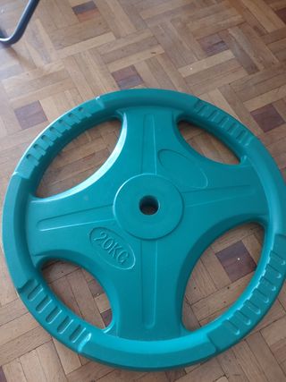 2 Discos pesas 20kg