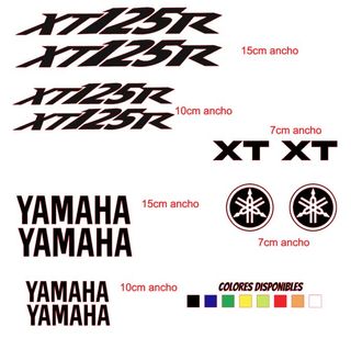 PEGATINAS YAMAHA XT125R