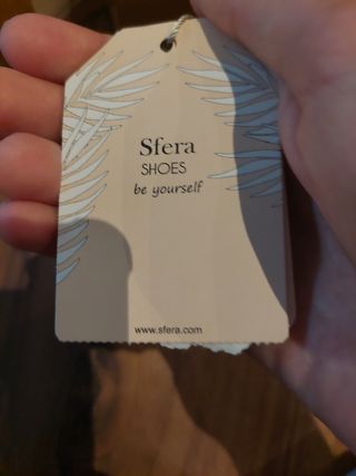 Sandalias cuña marrón - Nº 39