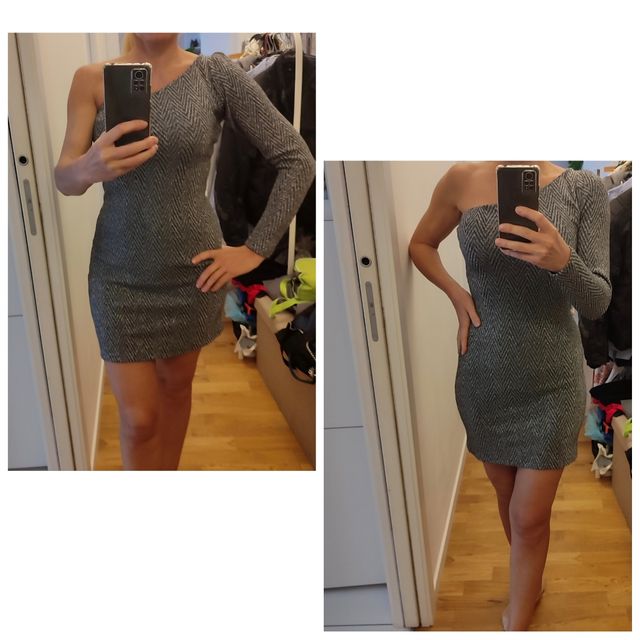 Gil Santucci abito paillettes tg.M