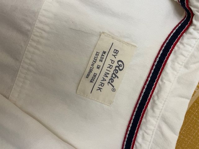 Camisa blanca niño. Talla 12 años