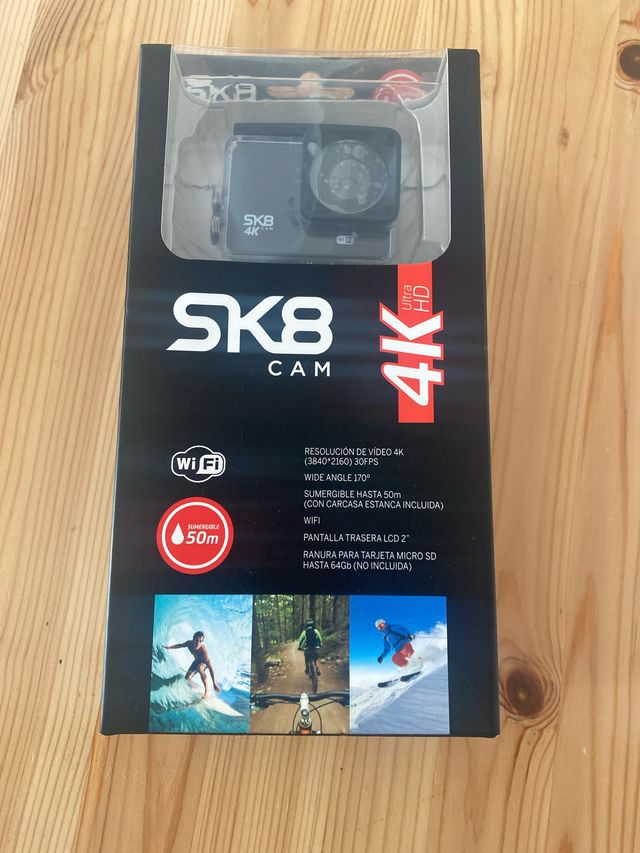 SK8 Cam 4K - Cámara deportiva
