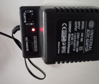 Universal AC/AD Adaptor Model kW 580 Input 230-50h