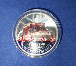 Moneda Conmemorativa Paramédicos