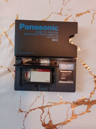 AdaptadorCassette PanasonicVW-TCA7E VHS.hoy