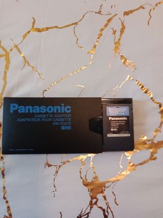 AdaptadorCassette PanasonicVW-TCA7E VHS.hoy
