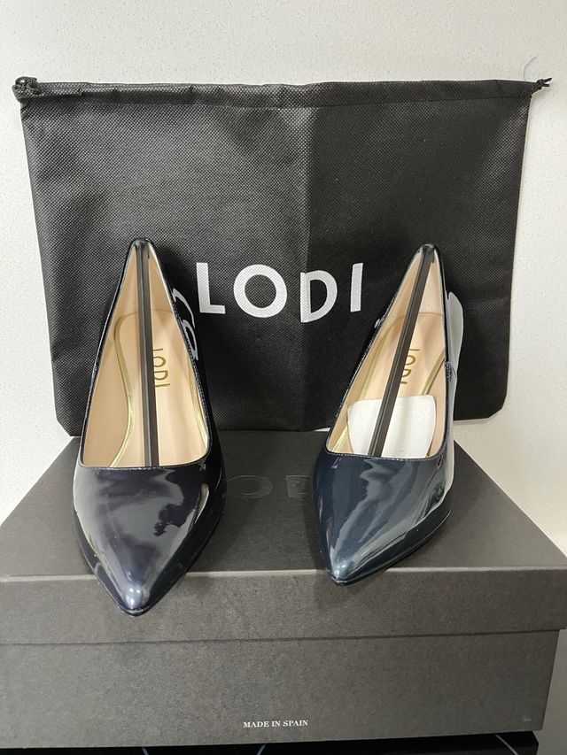 Zapastos vestir mujer AZUL talla 36 LODI