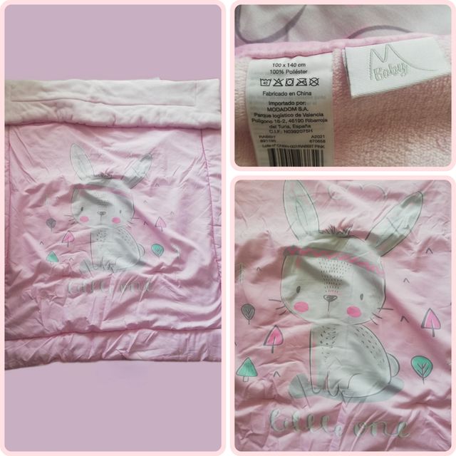 Edredón invierno cuna niña