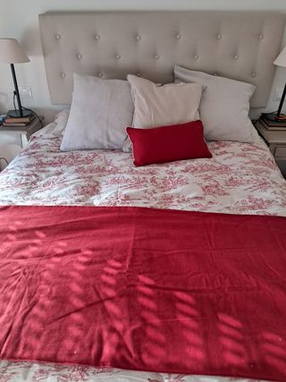 Plaid cama 150/160cm - Rojo