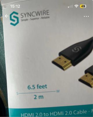 Cable HDMI 2.0 Syncwire 2m