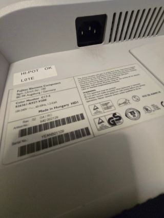 Monitor 17 pollici Fujitsu