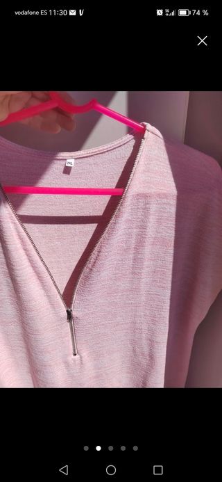 Camisetas con cremallera lactancia