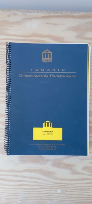 Temas educación primaria Valencia.