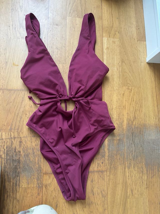 Bañador Zara granate - talla única