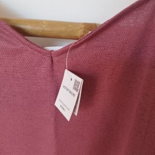 Camiseta tirantes rosa Women Secret - Talla S