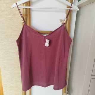 Camiseta tirantes rosa Women Secret - Talla S