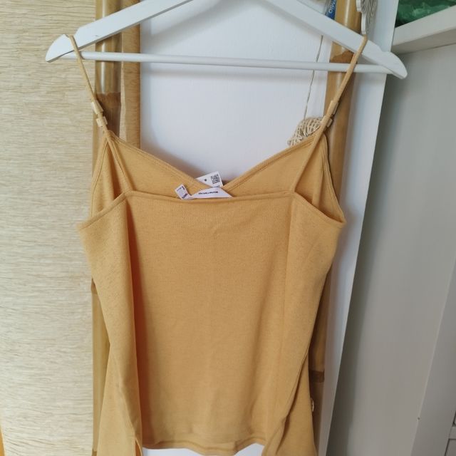 Camiseta tirantes beige Women Secret - Talla 4