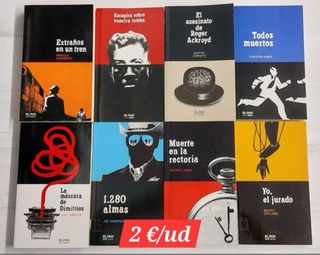 Serie Negra El Pais. Crimen, novela policiaca