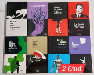 Serie Negra El Pais. Crimen, novela policiaca