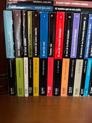 Serie Negra El Pais. Crimen, novela policiaca