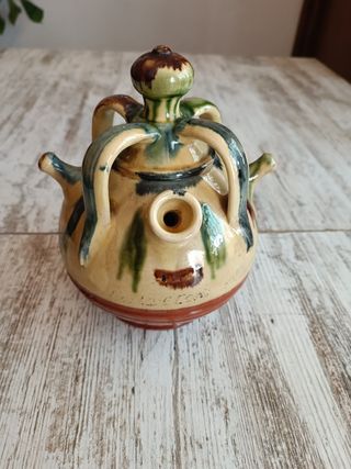 Botijo Cerámica 4 picos