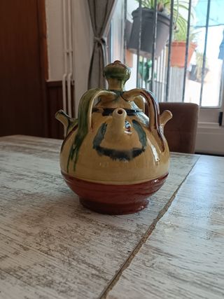Botijo Cerámica 4 picos