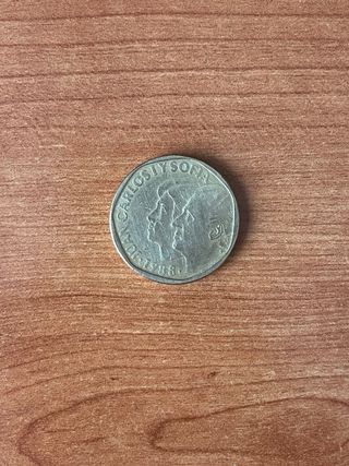 Moneda de 500 pesetas año 1988