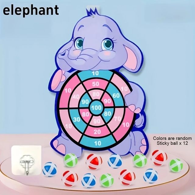 Tablero de Bolas Adhesivas Interactivo  Elefante