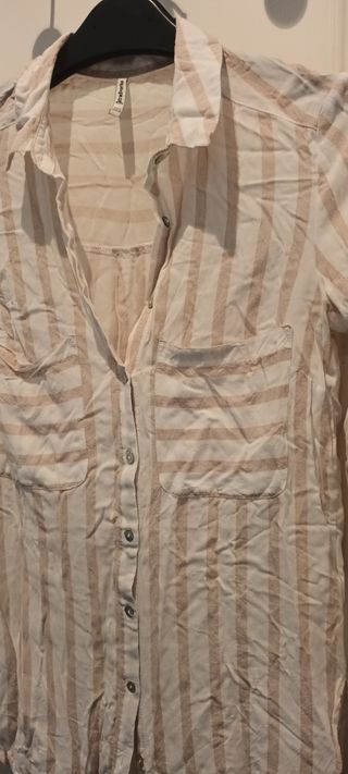 Camisa rayas Stradivarius 