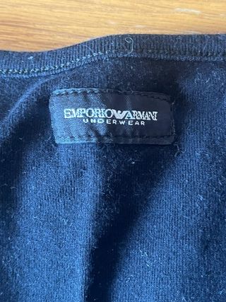 Maglia Emporio Armani nera