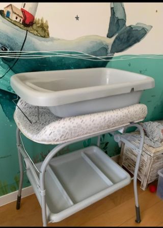 Bañera cambiador bebé
