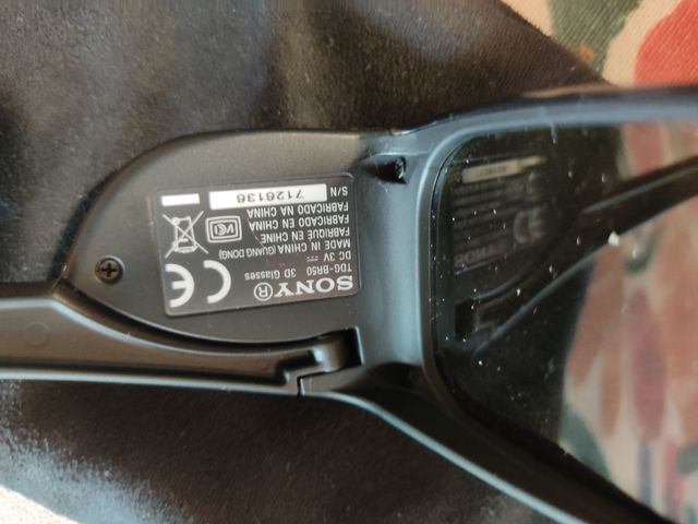 SONY occhiali 3D e trasmettitore 3D