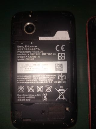 Móvil Sony Xperia antiguo