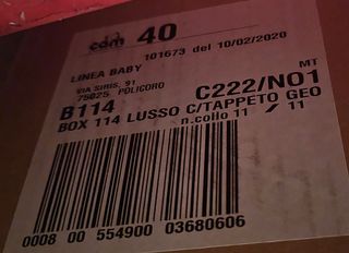 Box Baby LUSSO marca  CAM