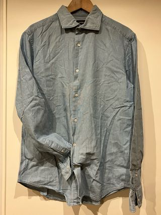 Camicia in cotone manica lunga