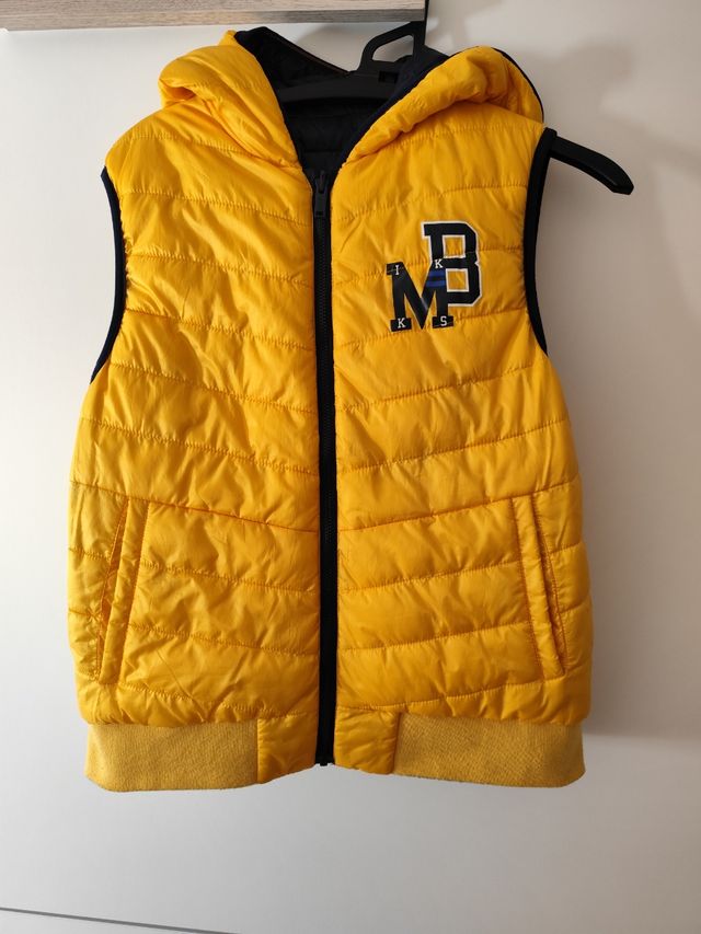 Chaleco reversible niño, IKKS. T.10.