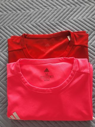 2 Camisetas Adidas ClimaLite M