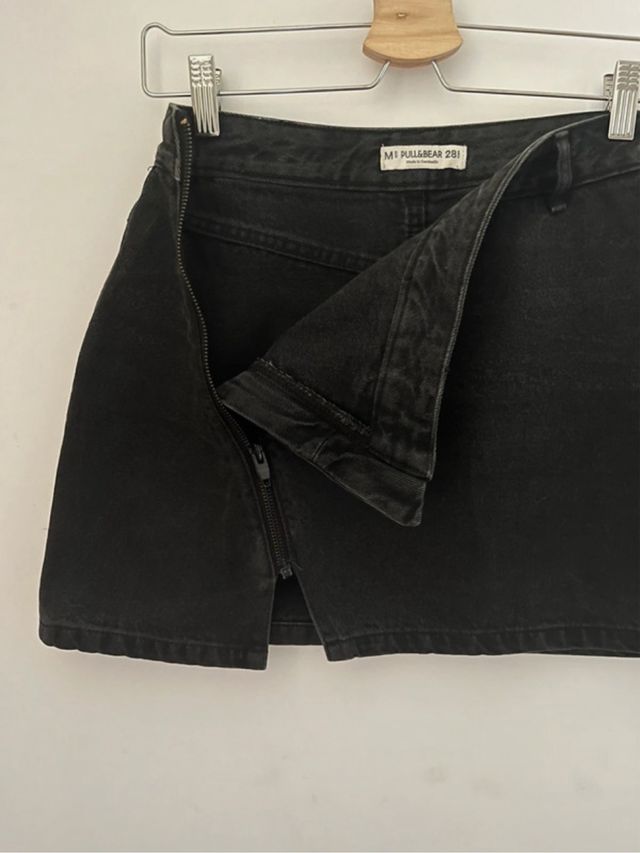 Minigonna nera Pull&Bear