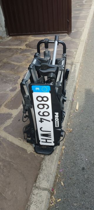 Portabicicletas plegable PROuser 3 bicis.