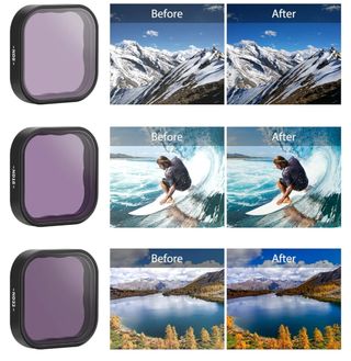 Cristales para cámara GoPro