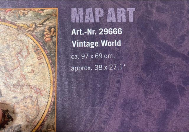Puzzle 2000pz mappa antica