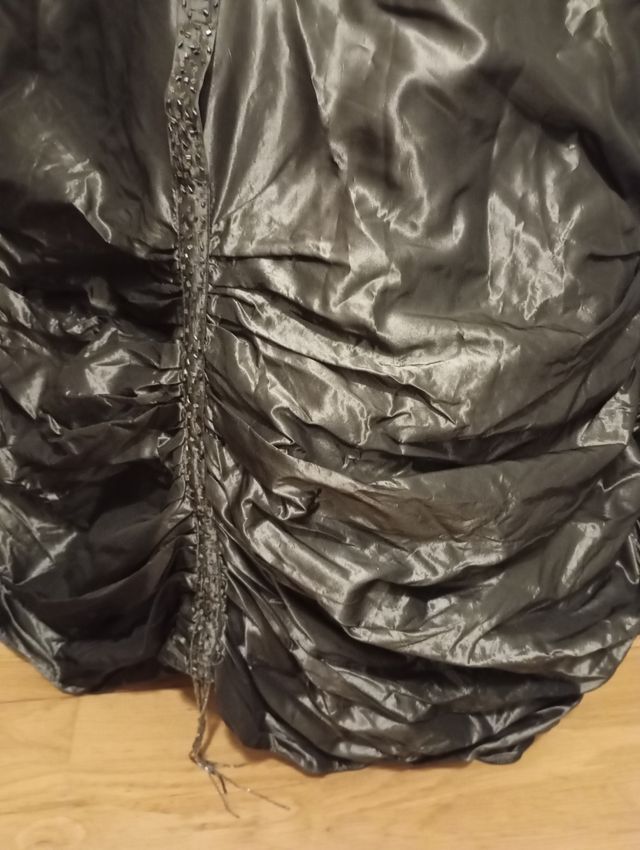 Vestido fiesta gris - Talla L