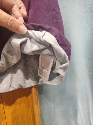 Camiseta deportiva morada - Talla M